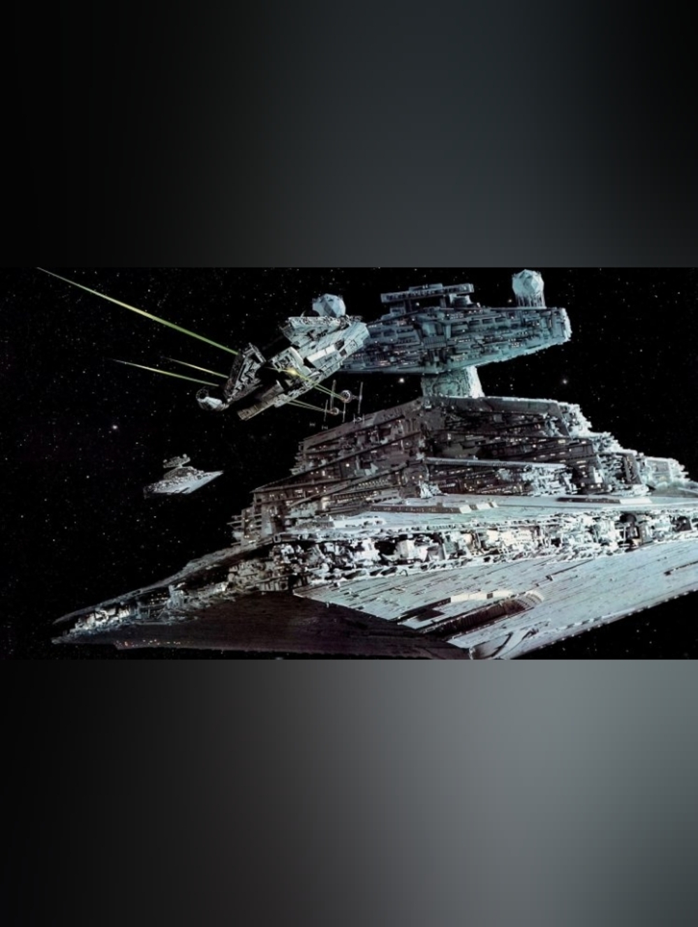 Galactic Star Destroyer Custom Fridge Magnet Home Kitchen Decor